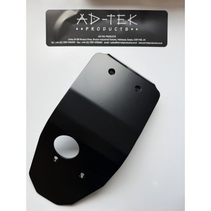 Yamaha YZ125 MX 2003-04 Sump Guard-Skid Plate Black Edition