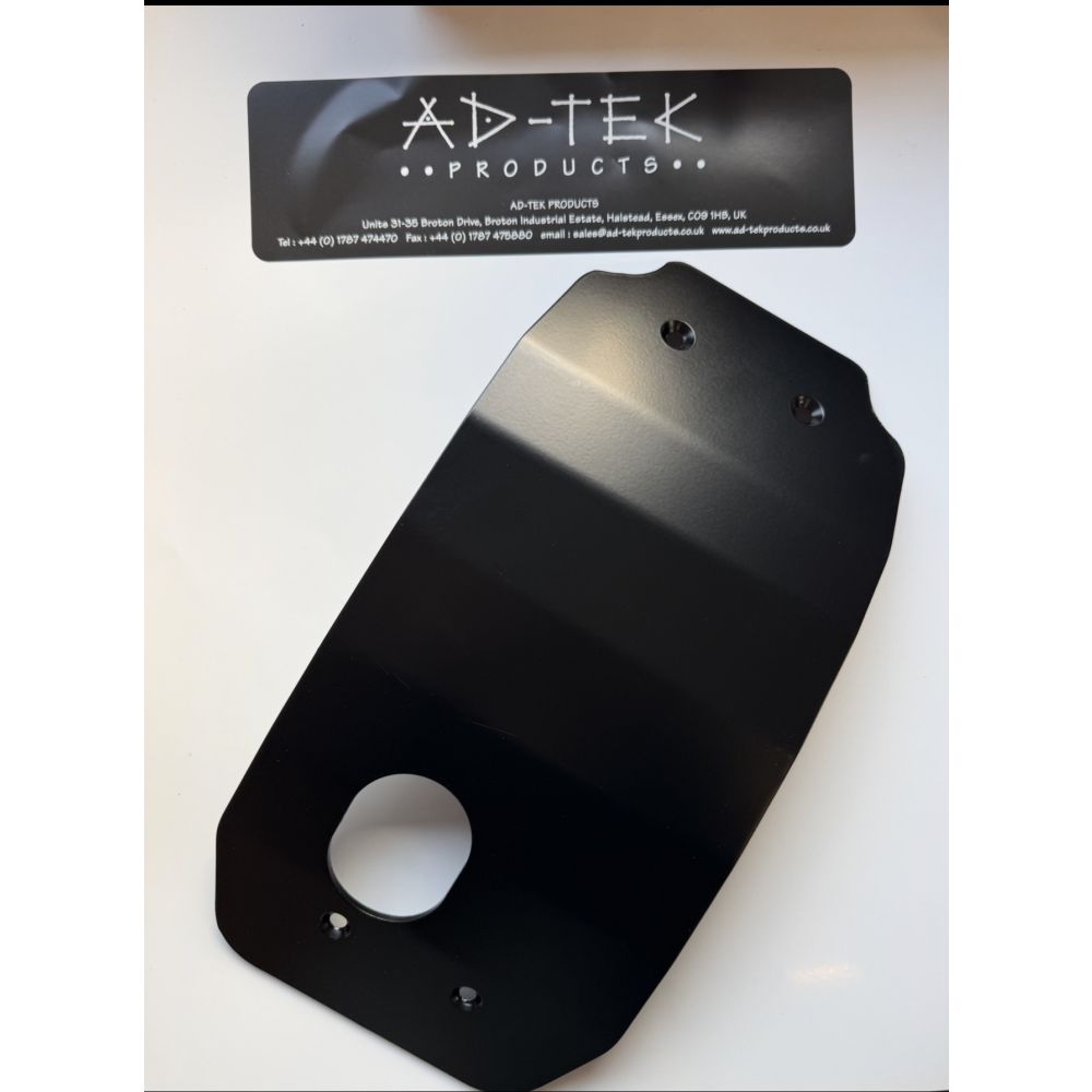 Suzuki RM125 mx 2003-04  Sump Guard-Skid Plate Black Edition